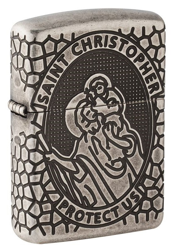 Zippo St Christopher Meda