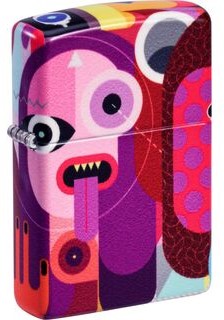 Zippo Abstract People