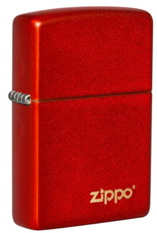 Zippo Anodized Red Logo