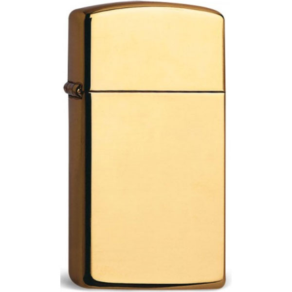 Zippo Brass Polished Slim