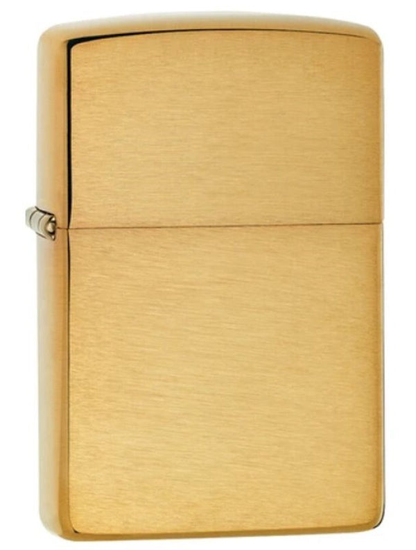 Zippo Brushed Brass Armor