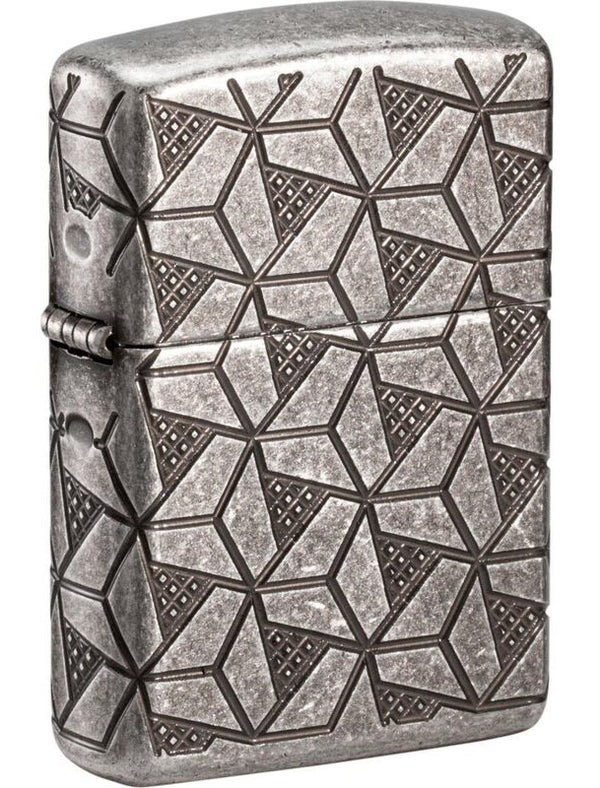 Zippo Geometric Pattern