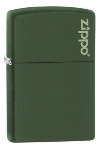 Zippo Green Matte Logo