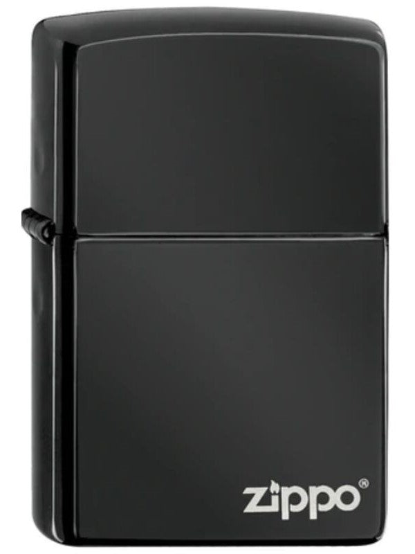 Zippo HP Ebony with logo