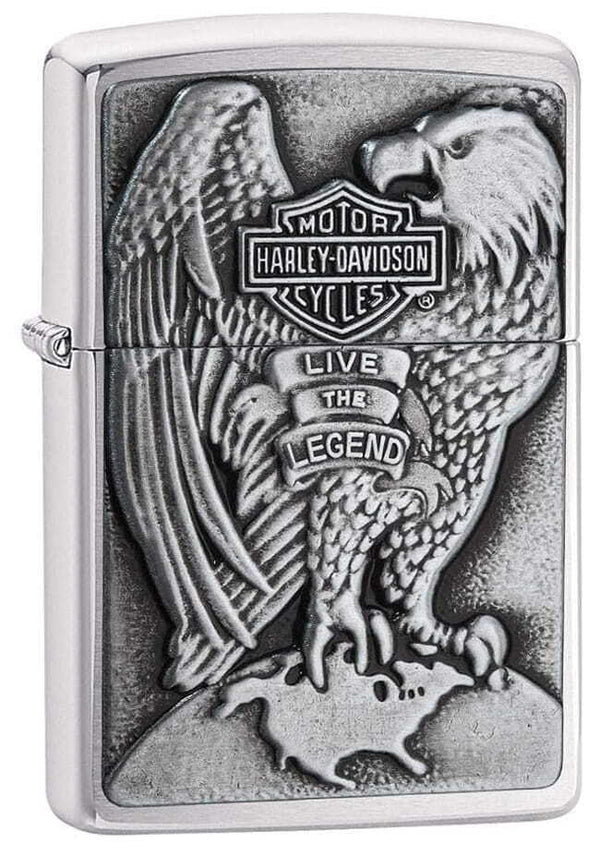 Zippo Harley Davidson USA Eagle &amp; Globe