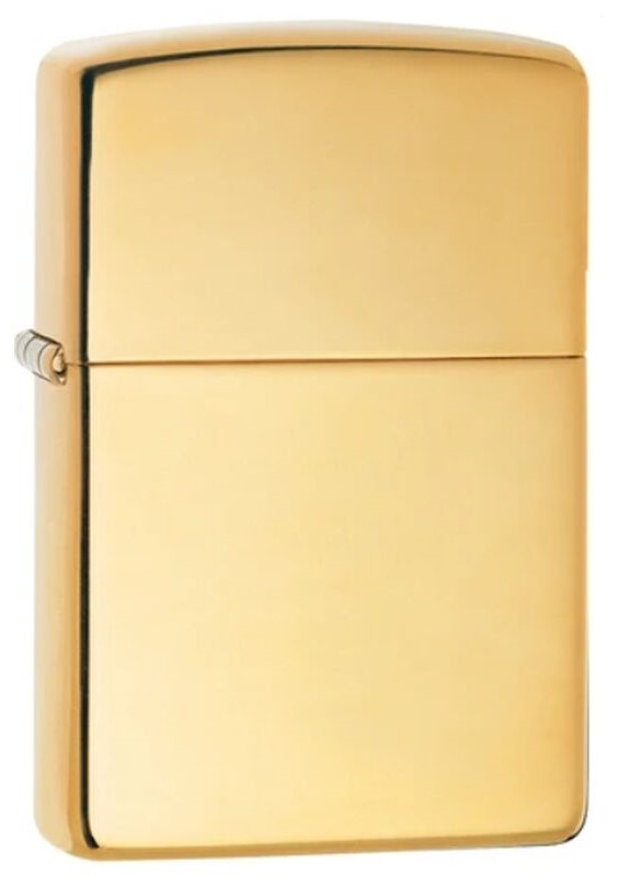 Zippo High Polish Brass Armor