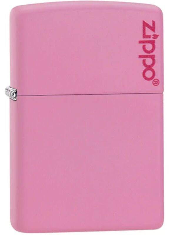 Zippo Pink Matt Logo
