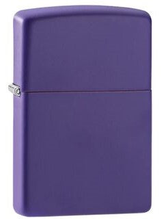 Zippo Reg Purple Matte
