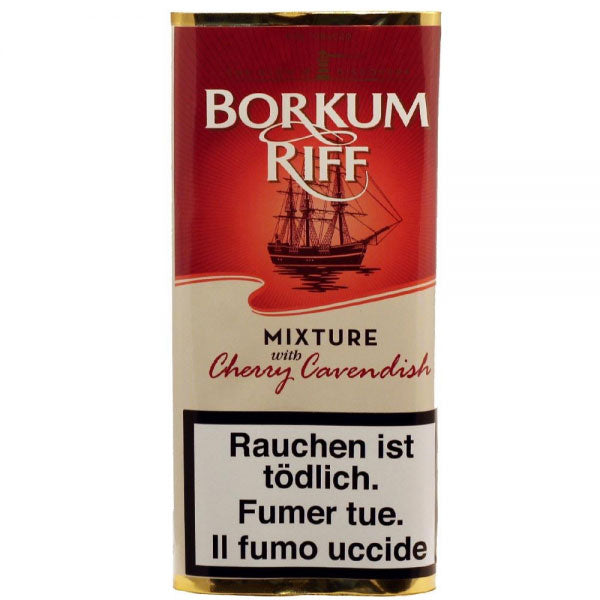 Pipe Tobacco-Borkum Riff Cherry Canendish Sachet