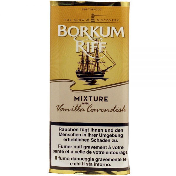 Pipe tobacco-Borkum Riff Vanilla Cavendish Sachet