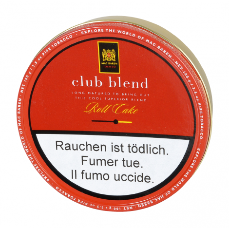 Pipe Tobacco - Mac Baren Club Blend